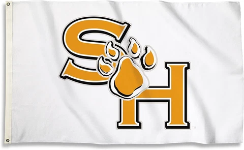NCAA Sam Houston State Bearcats PREMIUM 3' x 5' TEXAS FLAG w/2 Grommets Cover