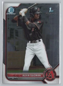 2022 Bowman #BCP-18 Alvin Guzman Chrome Prospects - Picture 1 of 2