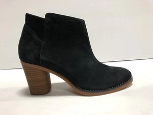 Softwalk Womens Kora Boot Black Nubuck Size 7.5W - Picture 1 of 7