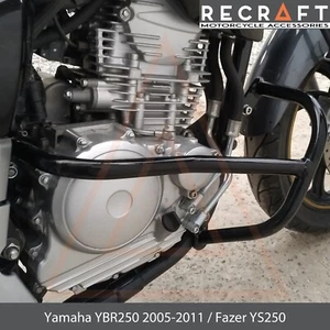 Yamaha YBR250 2007-2011/Fazer YS250 barras de choque protector del motor - Imagen 1 de 11