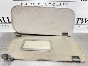 1986-1996 Nissan Hardbody Pickup Pathfinder Left Right Pair Sun Visors Gray OEM - Picture 1 of 7