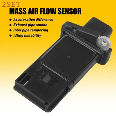 Juego de 2 sensores de flujo de aire másico MAF para Ford Crown Victoria Focus F-15 2004-2009 Foto 1 de 4