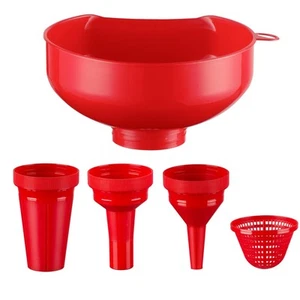Wide Mouth Funnels for Kitchen Use, Versatile Food Grade Funnels for Filling ... - Picture 1 of 7