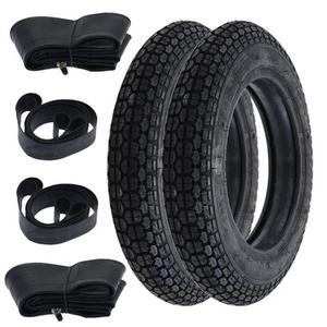 Reifen komplett Set 2x Kenda K303A 3.00-10 (3 x 10) 42J TT Vespa 50 S N PK V ET3 - Picture 1 of 4