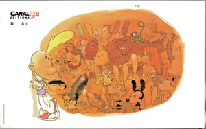 EX-LIBRIS Canal BD n°84. ZEP. 2000 format 29 x 18 cm.  TBE - Picture 1 of 1