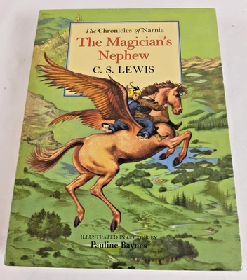 Chronicles Of Narnia 2 Illistrated Book Set Magicians Nephew Lion Witch Wardrobe - Image 1 of 4