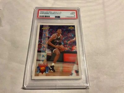 Anfernee Hardaway Rookie 1993/94 Upper Deck 3d Pro View #83 - PSA 9 - Image 1 of 2