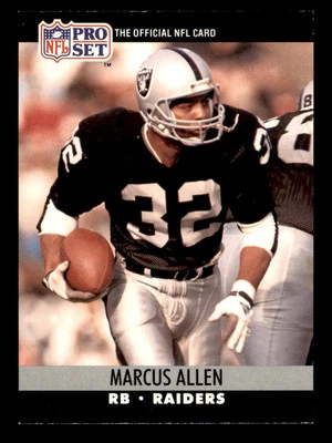 1990 Pro Set #538 Marcus Allen - Image 1 of 2