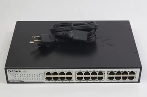 D-Link DGS-1024D 24 Port Unmanaged 100 / 1000 Gigabit Ethernet Switch - Picture 1 of 2