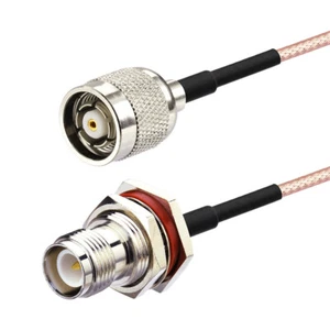 10pcs RP TNC female jack to male plug adapter RF pigtail cable RG316 for WiFi - Picture 1 of 5