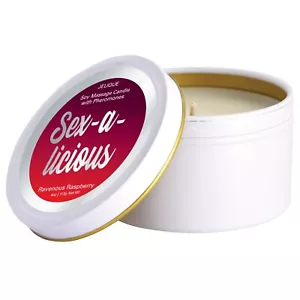 Soy Massage Mood Candle Ravenous Raspberry 4oz - Bild 1 von 7