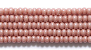 Czech 11/0 Preciosa Opaque Rocaille Glass Seed Beads 12-strand Hank 1