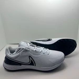 Nike Infinity Pro 2 Spikeless Golf Shoes White Black Men Size DJ5593-115 - Picture 1 of 11
