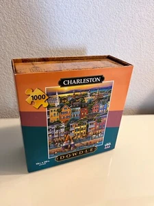 Dowdle Jigsaw Puzzle 1000 Pcs CHARLESTON Complete Made in USA - Picture 1 of 4