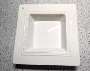 Nora Fleming Pearl Dot Square 9.25" Candy Dish Cocktail Napkin RETIRED Red Label - Picture 1 of 5