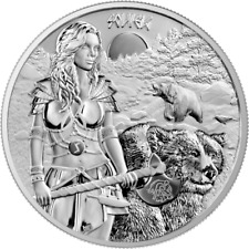 Germania Mint Valkyries - Solveig 1 oz Silber 2024 - 1 Oz Silber mit Zertifikat