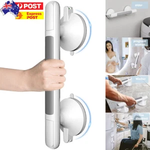 Bathroom Aid Bath Grip Bar Handle Shower Hand Grab Safety Suction Rail Sucker! - Picture 1 of 18