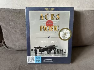 Aces Of The Pacific: WWII: 1946 - US Big Box Edition MS-DOS 3,5” NEW & SEALED - Picture 1 of 7