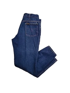 Vintage Key Saddle King Talon Zipper Blue Denim Jeans Men's 32x30 Made In USA - Picture 1 of 12