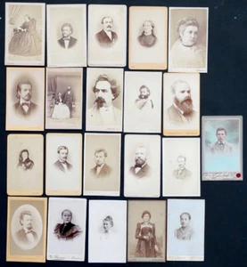 ANTIQUE Photo Lot UNIDENTIFIED ROYALTY FAMOUS POLITICIAN? by WITTMANN & SANONNER - Picture 1 of 4