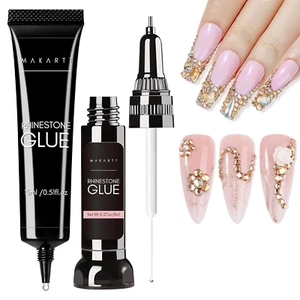 Makartt Set Colla Strass Unghie - Colla Unghie Gel per Strass, 3D Art Design - Foto 1 di 11
