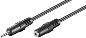 Goobay Audio Verlängerungskabel AUX, 2,5 mm Stereo - Klinke 2,5 mm Stecker (3-Pi - Bild 1 von 2