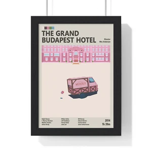 The Grand Budapest Hotel - movie poster, art, print, film, lobby boy - Picture 1 of 7