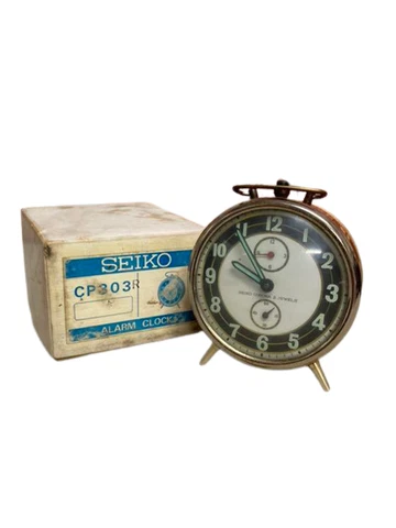 SEIKO table clock CP303R antique Showa retro antique T202211M Cover