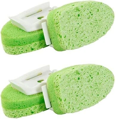 Libman Dish Wand Refills Gentle-Touch 4 Sponges (2x2) Non-Scratch • Made in USA - Image 1 of 3