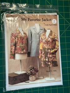 My Favorite Jacket by Cindy Taylor Oates Sizes S - XXL - Picture 1 of 2
