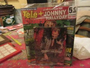 Johnny Hallyday DVD FLASH BACK TOUR + TELE LOISIR - Picture 1 of 1