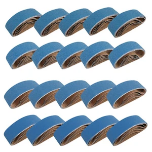 20pcs 533x75mm Sanding Belts Zirconia Grinding Abrasive Belt Grits^^ - Picture 1 of 11