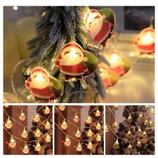1.5M 10LED Christmas Hanging String Lamp Fairy Light Home Decoration` X4A8