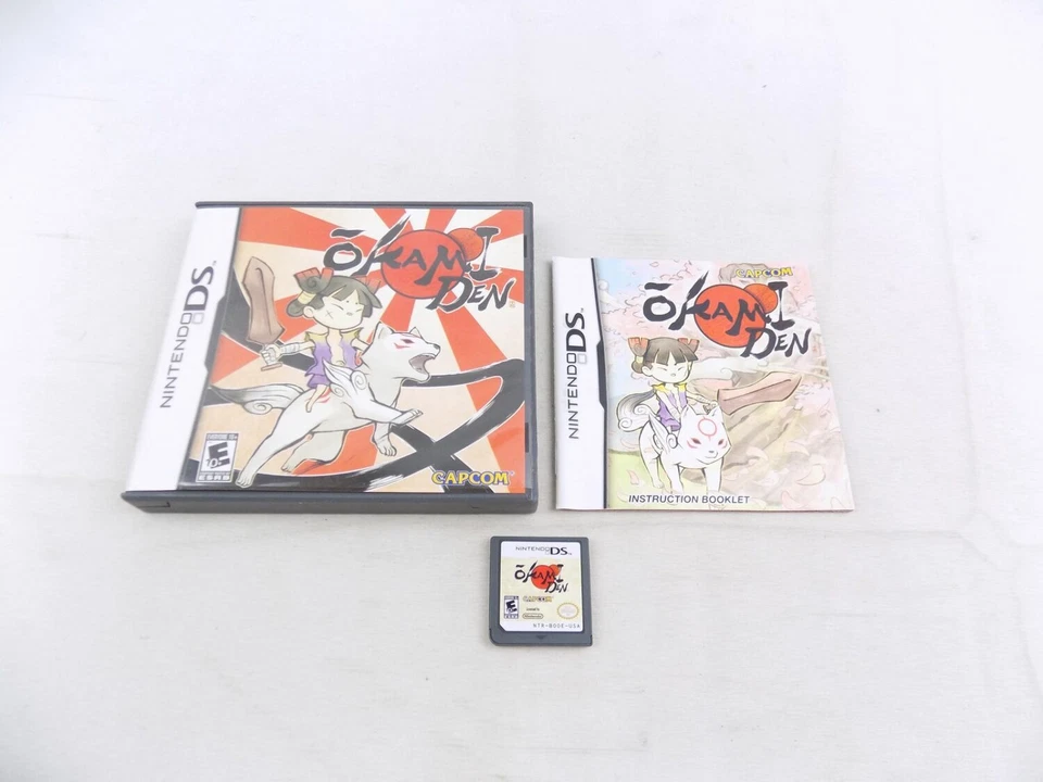Como nuevo Nintendo DS / 2DS / 3DS Okami Den - Inc Manual NTSC Foto 1 de 1
