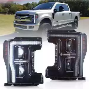 LED Headlight Assembly For 2017-2019 Ford F250 350 450 F550 Super Duty - Bild 1 von 9
