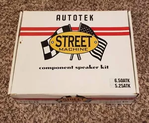 Autotek Street Machine 5.2ATK Component Speakers. OLD SCHOOL. New Old Stock! - Picture 1 of 5