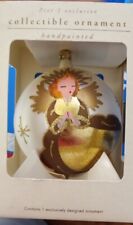 Pier 1 Imports Exclusive Designs Collectible Ornament Gold Angel signed ANTO '99