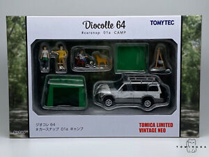 Tomica Limited TOMYTEC Diocolle 64 carsnap 01a CAMP MITSUBISHI Pajero 1:64 scale