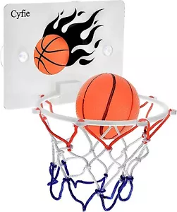 Basketball Hoop Toddler Bathtub Bath Toys Office Desk Bathroom Slam Dunk - Picture 1 of 6