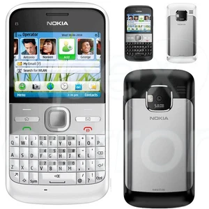 Original Nokia E Series E5 E5-00 5MP 3G Unlocked Smartphone Camera Bluetooth MP3 - Picture 1 of 12