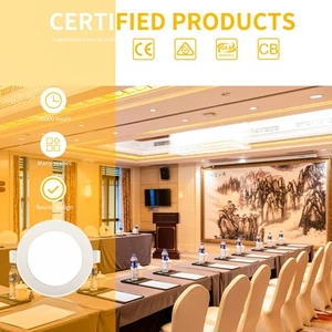 60 Pcs/set 4W 3000-5000K Downlight Warm White With AU Plug Cutout 70-90mm SAA - Picture 1 of 10