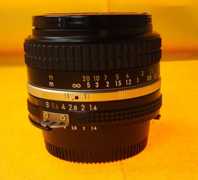 Nikon Nikkor  50mm f1.4  A.I.S Fast Standard  Prime  Lens (MINT) - Image 1 of 4