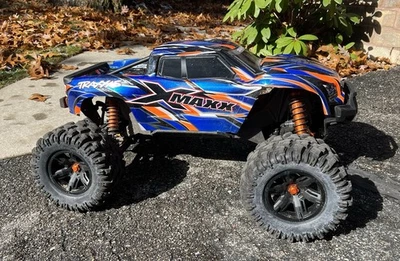 Traxxas X-Maxx 8S Orange Aluminum WIDEMAXX 4S LiPo 6700 mah Battery Packs - Image 1 of 4