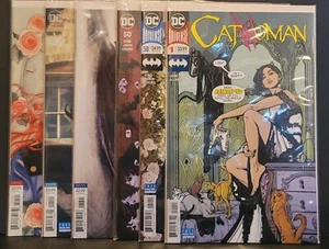 Lote de 6 libros de DC Comics - Batman #49 #50 #50 (var.) Catwoman #1 #1 (Var.) Batgirl 24 - Imagen 1 de 4