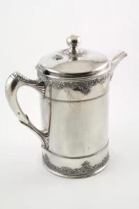 Wilcox Silverplate Aesthetic Movt. Sangria Water Ice Lip Pitcher 5170 Pat. 1878 - Picture 1 of 12