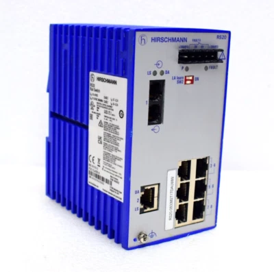 HIRSCHMANN RS20 RAIL SWITCH RS20-0800M2T1TDAUWW 50/60 HZ - Image 1 of 4