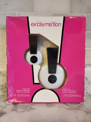 Juego de regalo de fragancia Excla-mation - 1,7 fl oz y 0,5 fl oz colonia spray perfume Foto 1 de 4