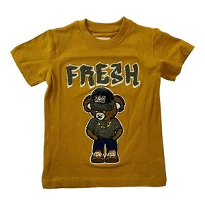 Little Kid's FWRD DENIM CO. Fresh Bear S/SLV T-Shirt - Picture 1 of 9