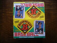1989 BOWMAN BASEBALL RACK PACK BOX - 24 UNSEARCHED FACTORY SEALED RACK PACKS NOS