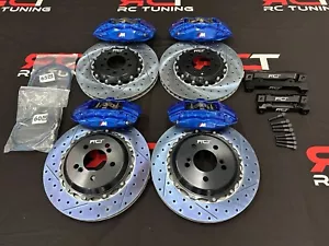 BMW CALIPERS BREMBO E46 M3 325 330 BBK KIT 4 PISTON BRAKES UPGRADE FRONT REARS - Picture 1 of 10